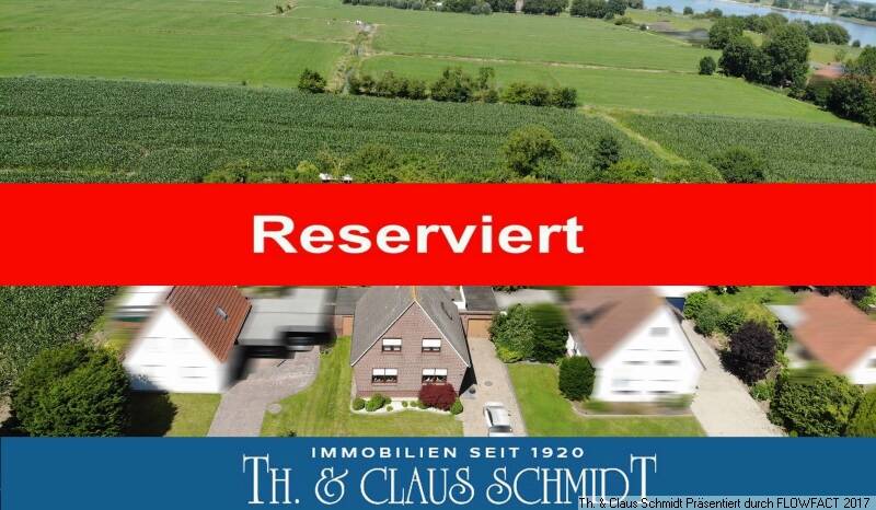 Das gepflegte Wohnhaus aus der Luft