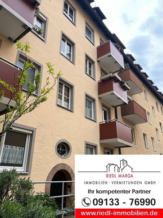 Thumbnail-Im Herzen der Stadt Nürnberg! Schöne 2-Zi.-Wohnung mit Balkon in Burgnähe!