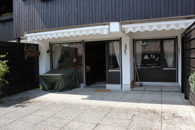 Sonnige Terrasse
