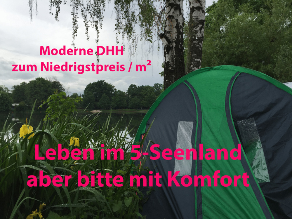 Thumbnail-Familienglück im 5-Seenland: Modernes Raumwunder mit direktem TG-Zugang & 2 Terrassen