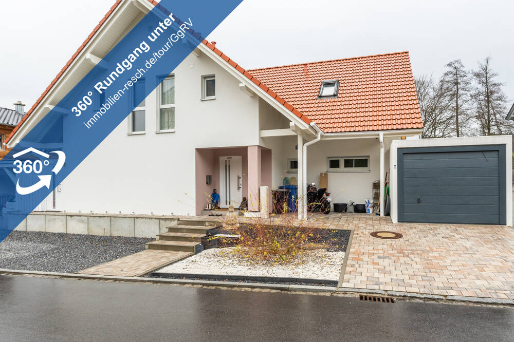 Thumbnail-Deggendorf: Neuwertiges Einfamilienhaus 63 m² Wohn-Ess-Kochbereich, 5 Schlafräume, KFW 55 Haus