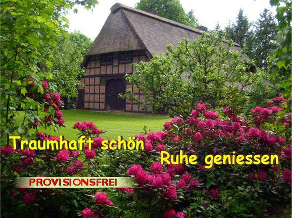 Thumbnail-Reetdach-Fachwerkhaus im eigenen Wald