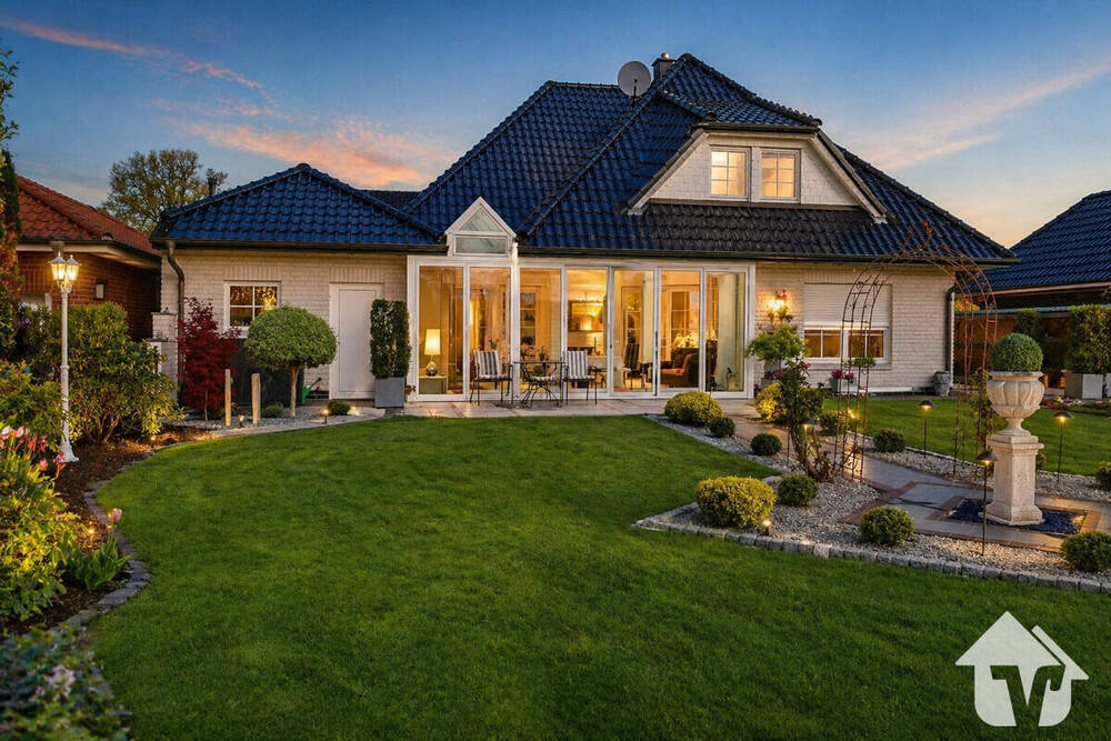 Thumbnail-Einziehen & Wohlfühlen, modernisiertes Einfamilienhaus mit Kamin und Wintergarten in ruhiger Anliegerstraße.