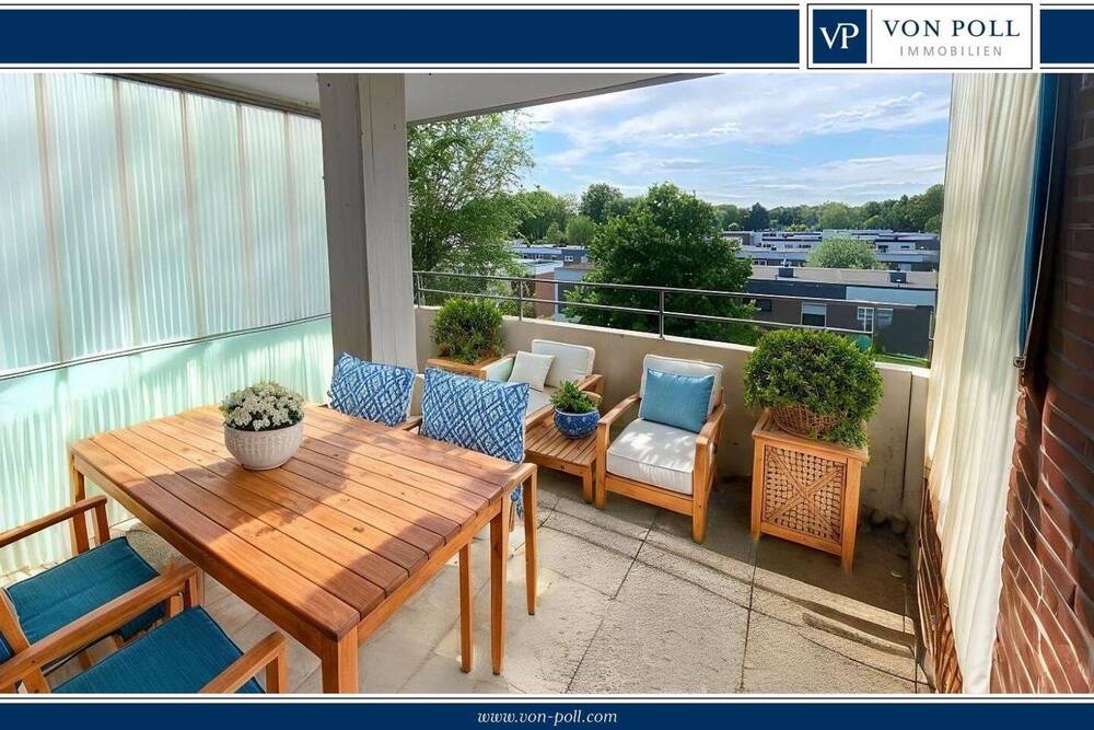 Thumbnail-Helle Etagenwohnung mit schönem Ausblick in begehrter Lage