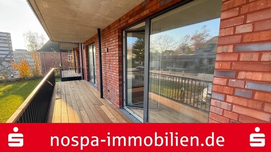 Thumbnail-Wohnen, wo andere Urlaub machen: Moderne 2-Zimmer-Erdgeschosswohnung mit Balkon in Glücksburg