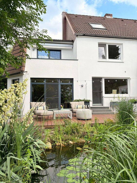 Hausansicht (Garten)