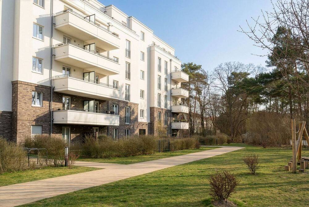 Thumbnail-Moderne 4-Zimmer-Wohnung mit 2 Terrassen und Gartenanteil im Brunnenviertel