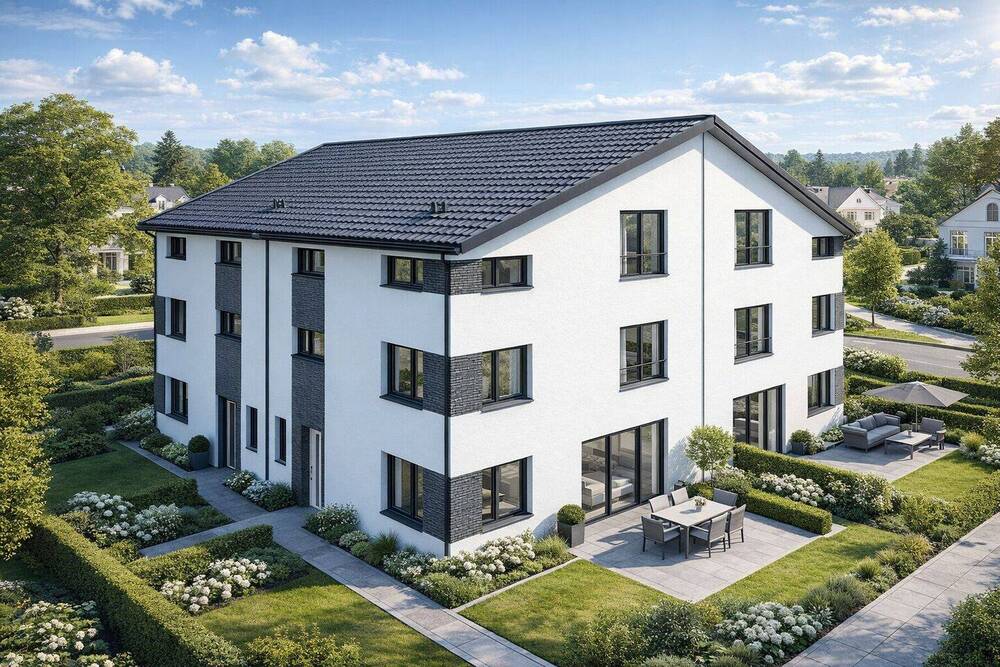 Thumbnail-Niendorf . Toplage . Exklusives 6 Zimmer - Stadthaus KfW55 (A+) mit Wärmepumpe