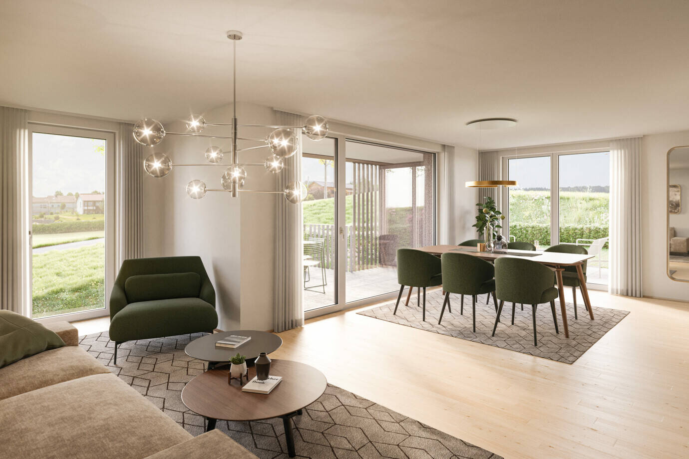 Thumbnail-Atemberaubender Blick auf die Alpenkette und die Stadt Kempten A.4.1