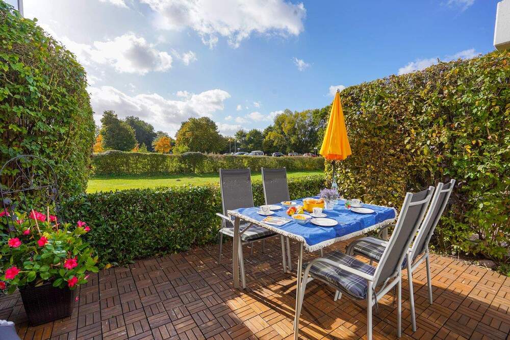 Thumbnail-Residieren am Golfplatz! Gepflegte EG-Whg. in Grömitz - 50m² mit Terrasse, Schwimmbad & Stellplatz