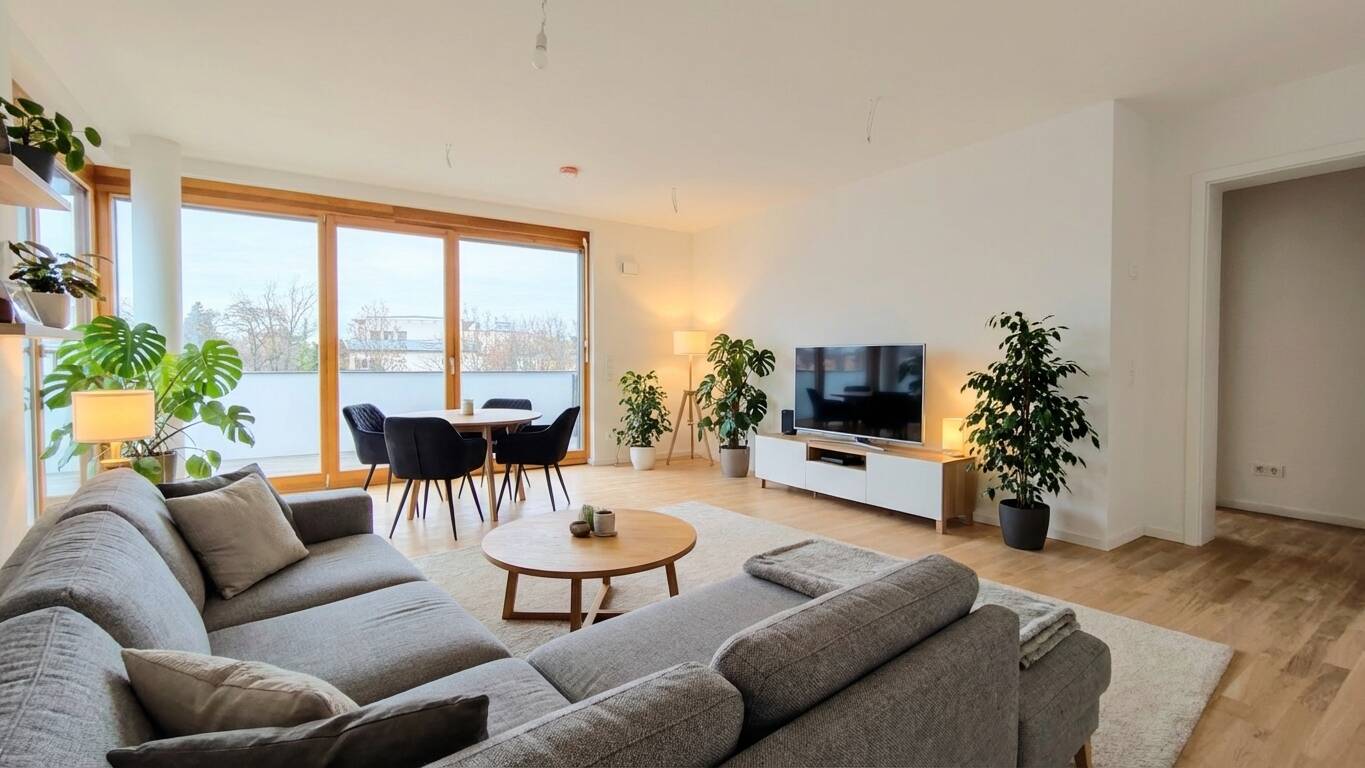 Thumbnail-Stellplatz geschenkt - hochwertige Familienwohnung mit großem Balkon & Gäste-WC!