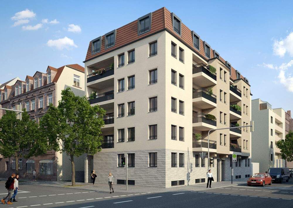 Thumbnail-Baubeginn: Große Mansardenwohnung mit Dachterrasse für Individualisten - Nähe U-Bahn, großer Balkon, Top Infrastruktur
