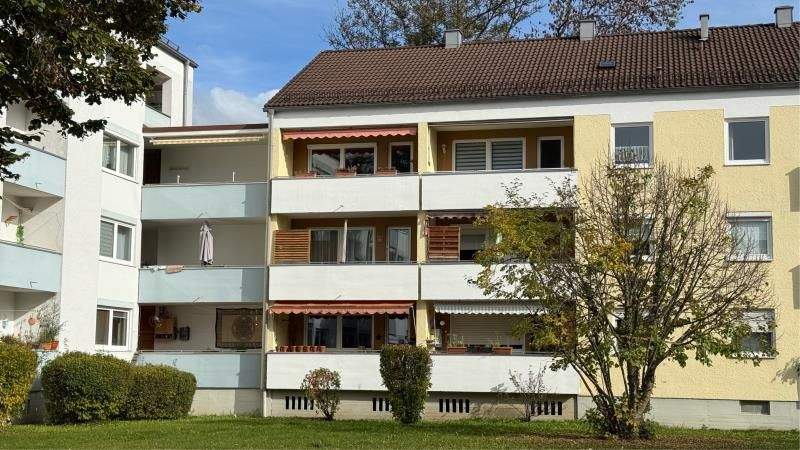 Thumbnail-2-Zimmerwohnung in bahnhofsnähe mit Balkon und Kellerabteil in Weilheim