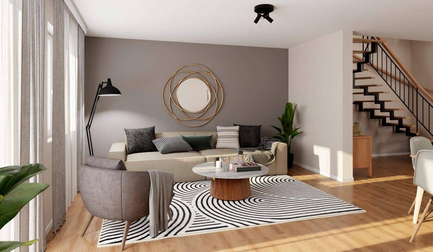 Thumbnail-Doppelhaushälfte mit großer Dachterrasse