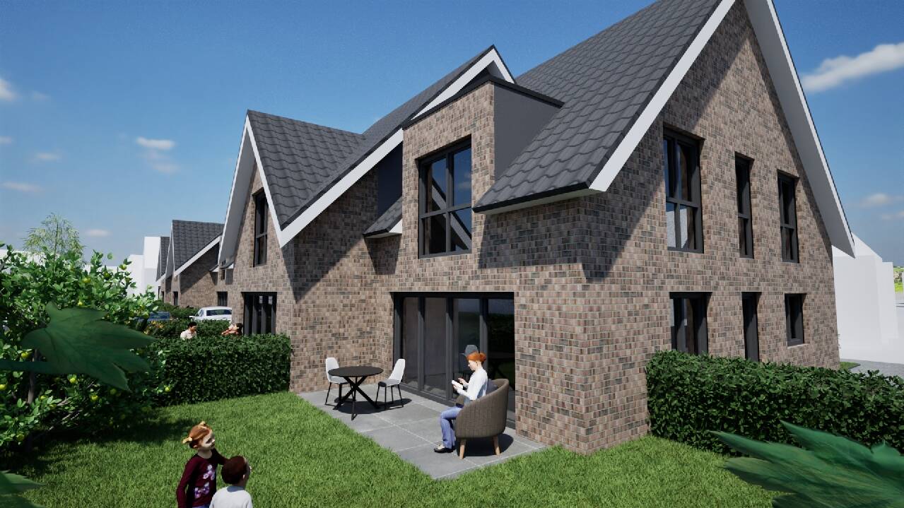 Ansicht Süd und Ost Haus 6