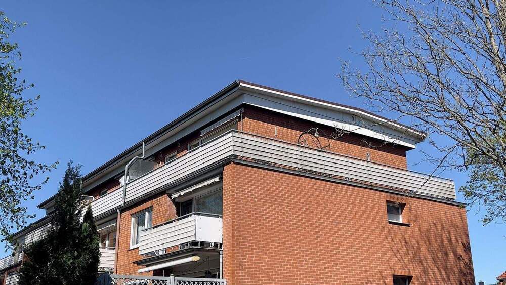 Thumbnail-DG-Wohnung im Penthouse-Stil mit ¾ umlaufender Terrasse2 Zimmer, 57,28 qm, Kfz-Stellplatz, Keller, HH in 30 Min.