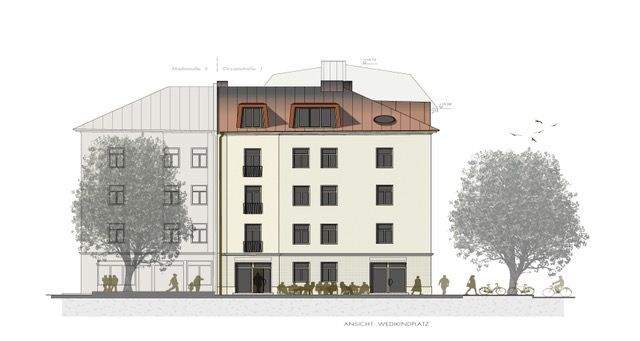 Thumbnail-Imposantes DG zum Eigenausbau mit Dachterrasse in historischem Altbau in Bestlage Schwabing