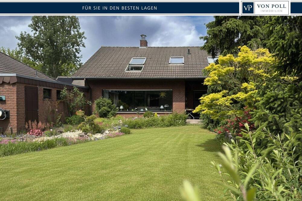 Thumbnail-ANFRAGESTOPP! Einfamilienhaus mit Garage und grünem Garten in Nordhorn Bookholt