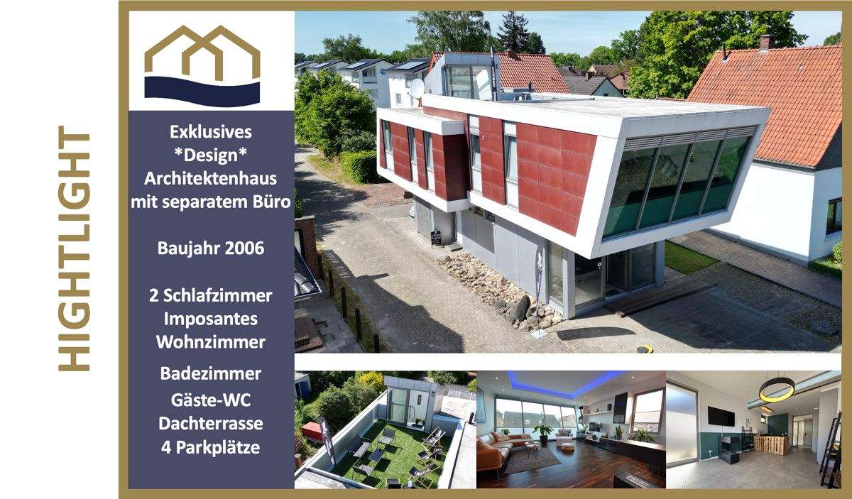 Thumbnail-Einzigartiges Architektenhaus in zentraler Lage- Wohnen und Arbeiten für alle, die es exklusiv mögen