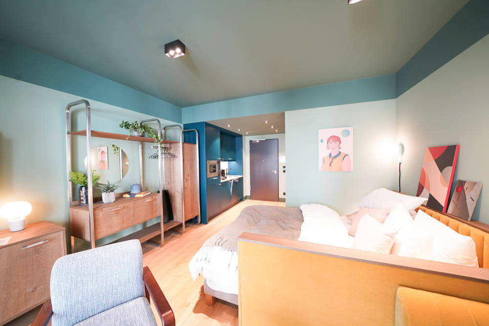 Thumbnail-Ludwigsvorstadt - voll ausgestattete 1 Zimmer Apartments -befristet zu vermieten- mit Balkon