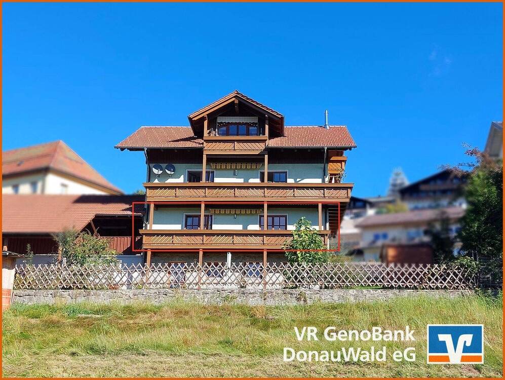 Thumbnail-Helle und bezugsfertige 3-Zimmer-Wohnung in guter Lage von Bodenmais