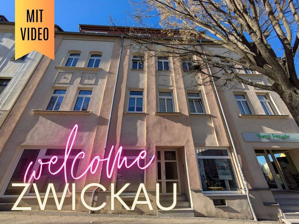 Thumbnail-++ charmante, stilvolle 1,5-Raum-Wohnung in Zwickau - schickes Tageslichtbad mit Wanne ++