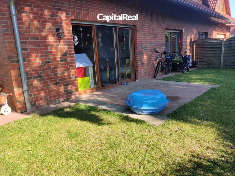 Garten mit Zugang zum Wohnzimmer