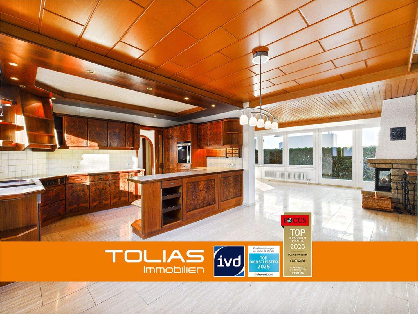 Thumbnail-Familiennest mit Wow-Moment: Südterrassen-Sonne & Kaminwärme mitten in Leonberg