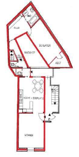 Thumbnail-BÖHM IMMOBILIEN ~ 2-Zimmer-Stadtwohnung, Lichtentaler Str.