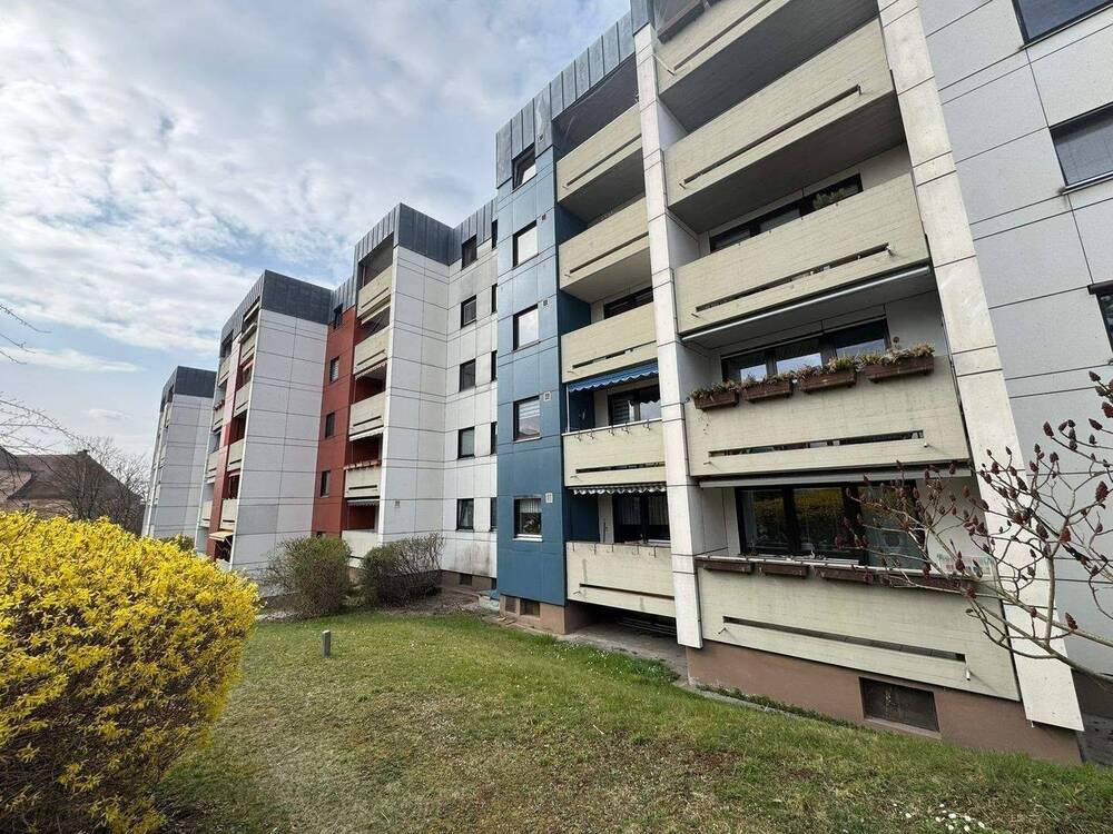 Thumbnail-Vermietete 2-Zimmer-Wohnung mit Balkon & Stellplatz in begehrter Lage Erlenstegen