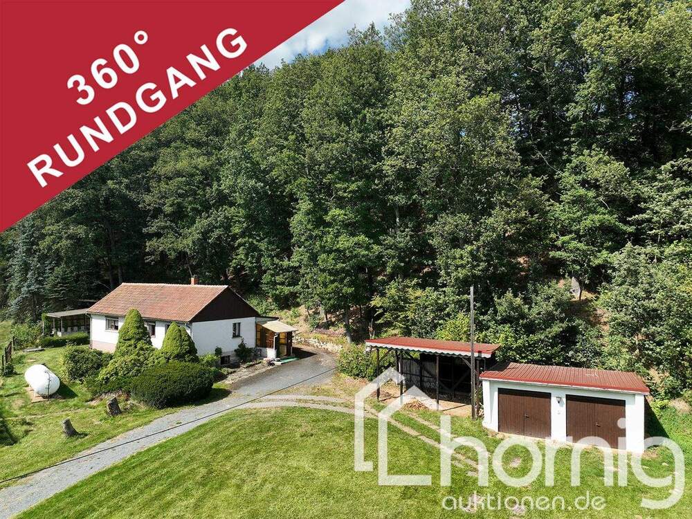 Thumbnail-Grüne Oase mit Bungalow, Gästehaus & Waldanteil in der Sächsischen Schweiz bei Berggießhübel