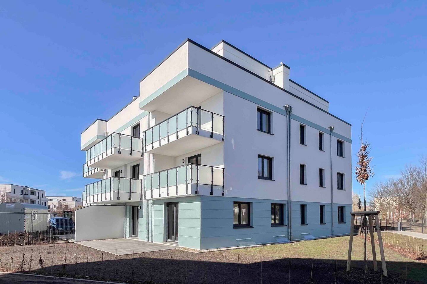 Thumbnail-Neubau bereits fertiggestellt 2026 - Erstbezug: 3-Zimmer-Penthouse mit 2 Terrassen & 2 Stellplätzen