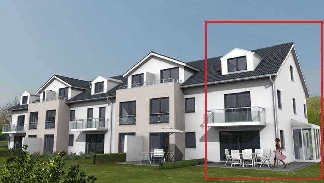 Thumbnail-Reihenendhaus (Effizienzhaus 40 KFN) in Top Lage Neubauprojekt Heerespark Mühldorf - Haus 1 -