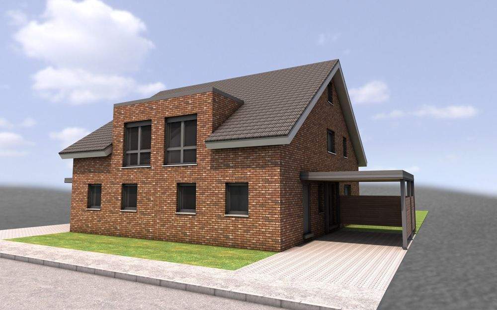 Thumbnail-PROVISIONSFREI!!! Neubau: Moderne Doppelhaushälfte in beliebter Vechtaer Wohngegend