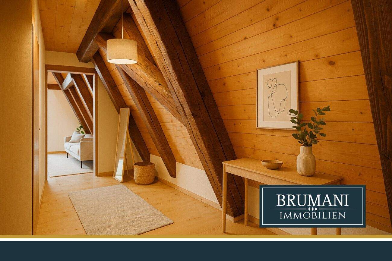 Thumbnail-BRUMANI | Bezugsfreie 1-Zimmer-Dachwohnung mit Tageslichtbad im Stadtkern von Sulzburg