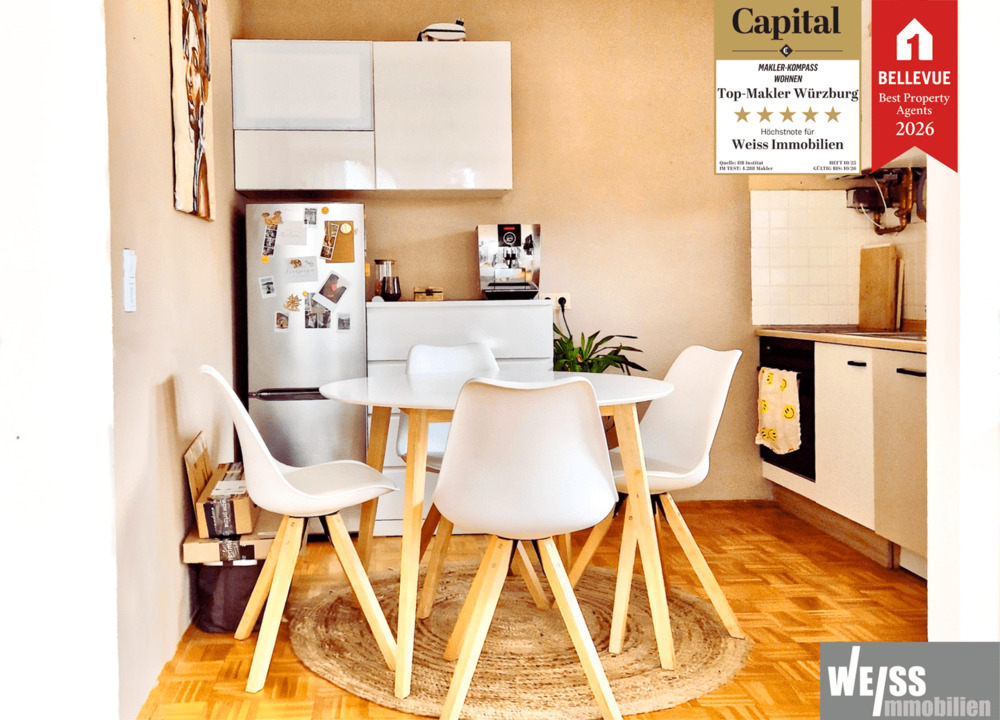 Thumbnail-freiwerdende 2 Zimmer Whg. mit Balkon und Außenstellplatz