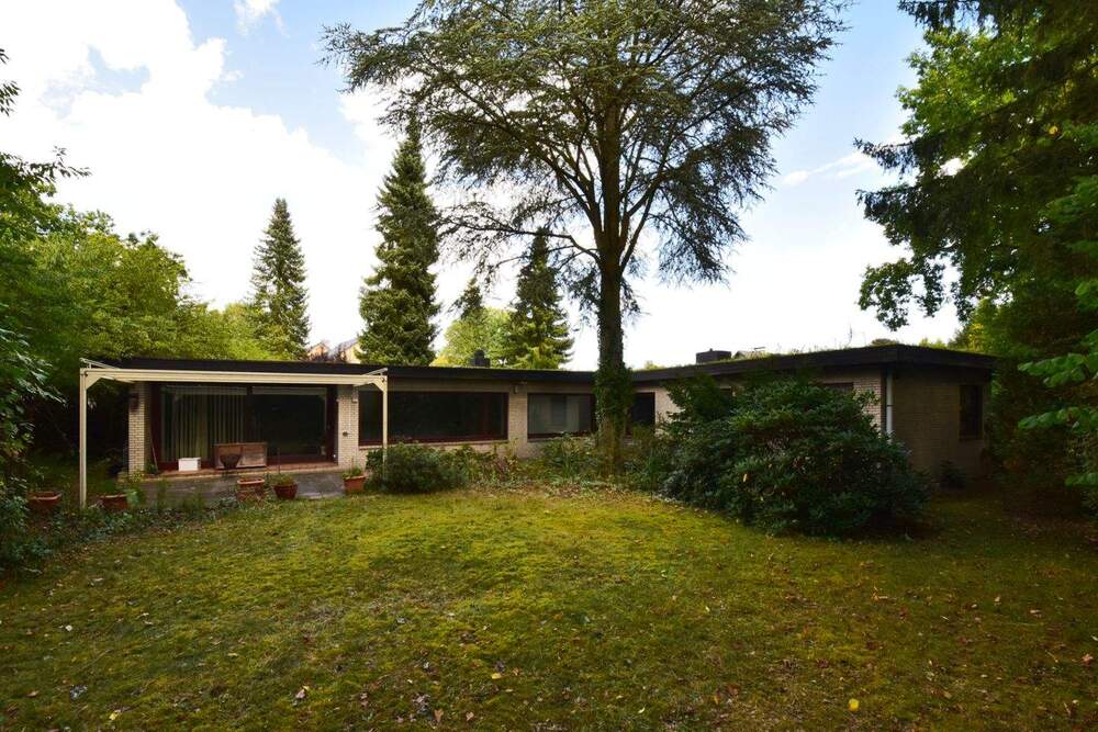 Thumbnail-Trittau - Großzügiger Flachdachbungalow mit Gartenparadies in ruhiger Sackgassenlage