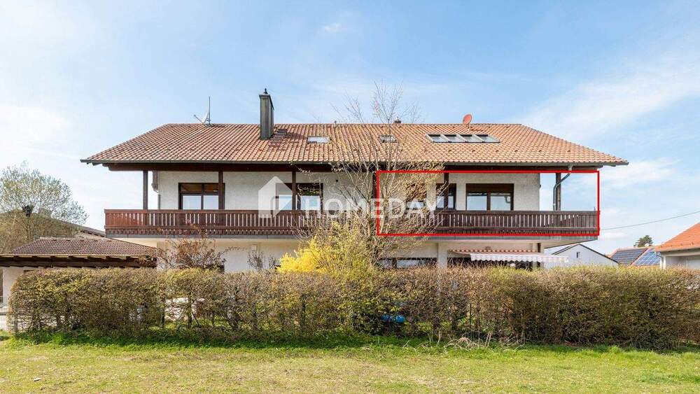 Thumbnail-Attraktive 3-Zimmer-Wohnung mit Balkon, Garten und Stellplatz in Nandlstadt