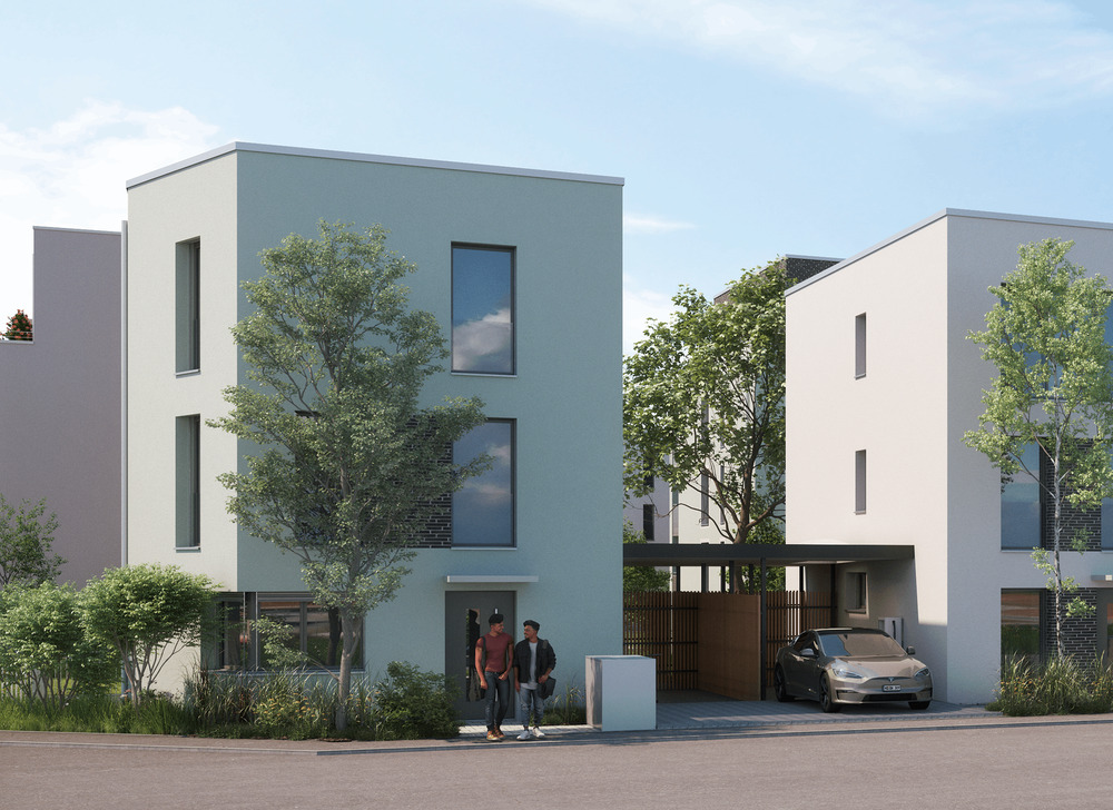 Thumbnail-Erbbaurecht - Exklusives Einfamilienhaus mit sonnigem Garten - proviosionsfrei