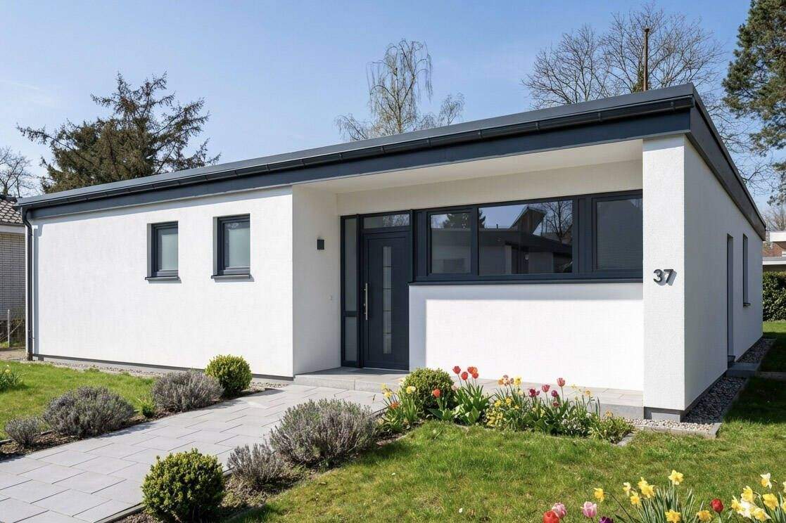 Thumbnail-Sasel - Ihr Zuhause nach Maß: Bungalow mit Ausbaukonzept auf idyllischem Grundstück in zweiter Reihe
