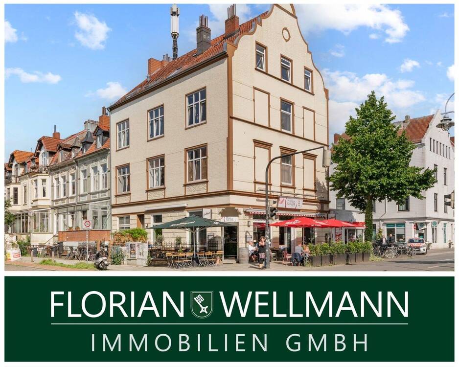 Thumbnail-Neustadt - Bremen Süd | Attraktives Wohn- und Geschäftshaus im Altbaucharme im Flüsseviertel - Vollvermietet