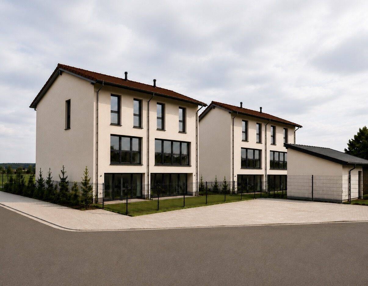 Thumbnail-Neubau moderner Doppelhaushälften
