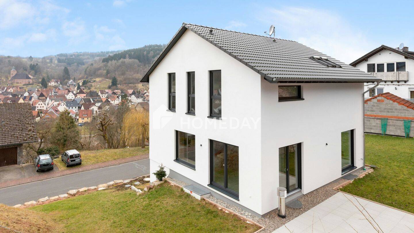 Thumbnail-Modernes und freistehendes Effizienzhaus 40 mit tollem Ausblick und großzügiger Wohnfläche