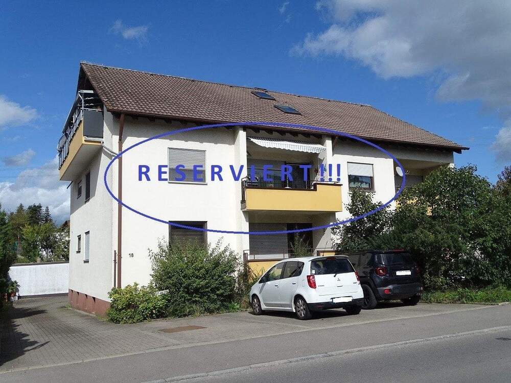 Thumbnail-Solide 3 Zimmer Wohnung in Dauchingen - vermietet!