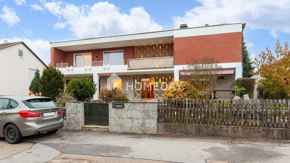 Thumbnail-Charmantes Einfamilienhaus in ruhiger Lage mit Kamin, Loggia und gepflegtem Garten