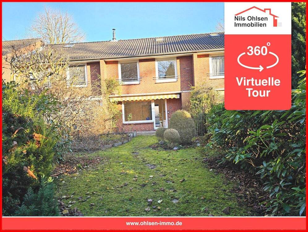 Thumbnail-Solides Reihenmittelhaus in Eidelstedt zum Selbstverwirklichen !