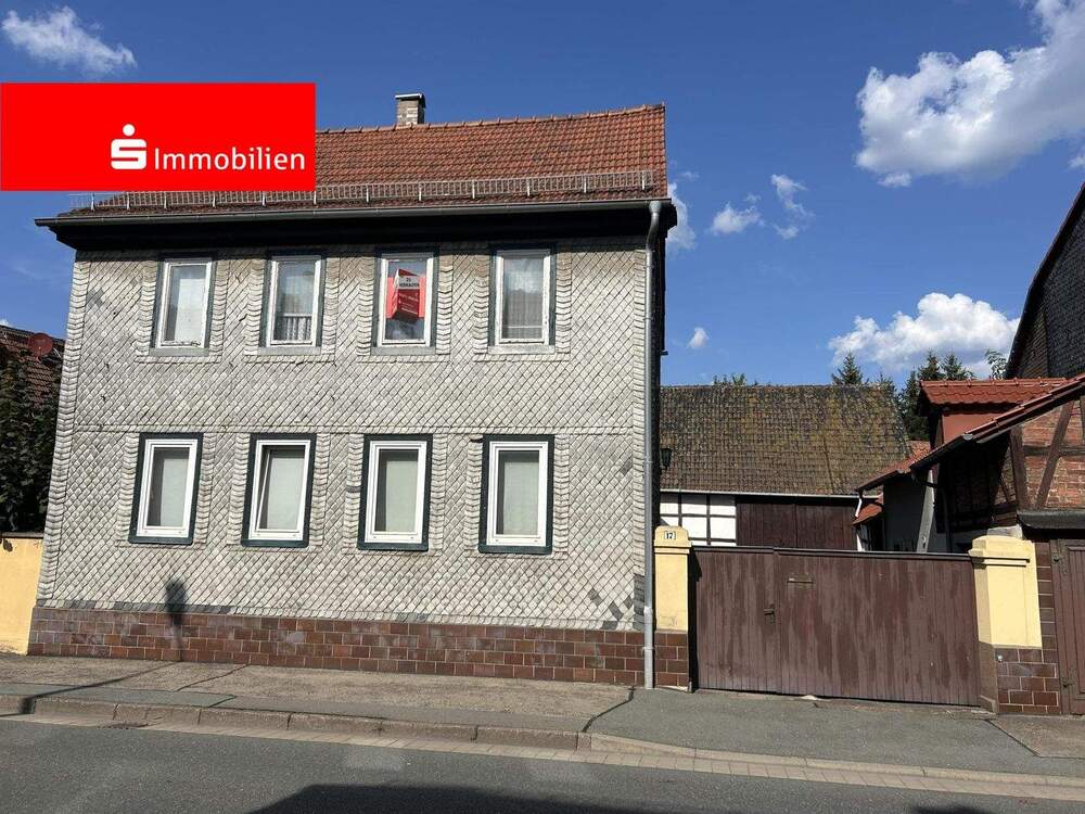 Thumbnail-Sanierungsbedürftiges Wohnhaus mit Scheune und schönem Garten