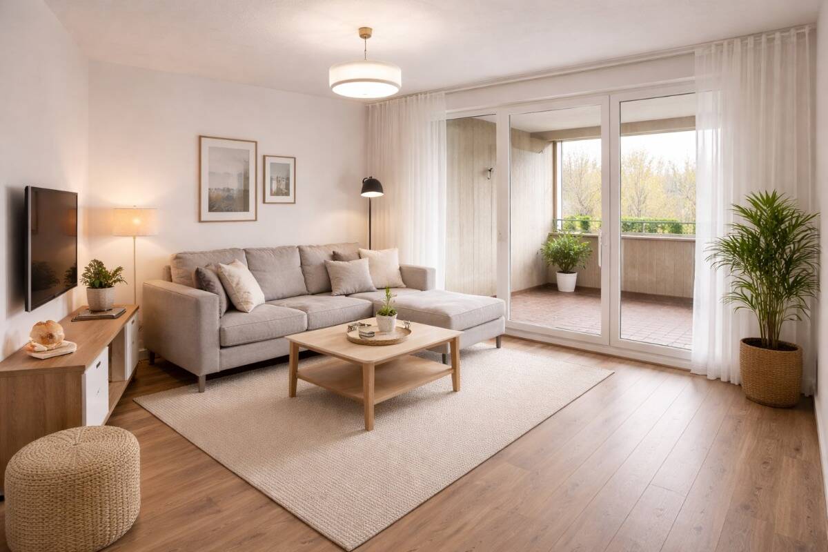 Thumbnail-MIete vom Amt? - kein Problem * Etagenwohnung mit Balkon und Fahrstuhl , bezugsfrei