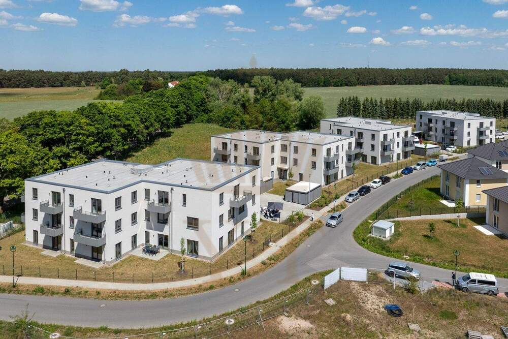 Thumbnail-Charmante 2 Zimmer-Wohnung | für Senioren-Singles | mit Einbauküche & West-Balkon | in Biesenthal