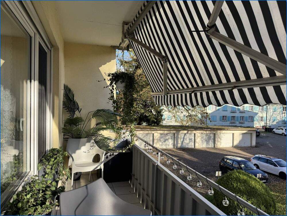 Thumbnail-Traumhafte 3 Zi.-Wohnung mit Blick ins Grüne und die Aach - Bezugsfrei!